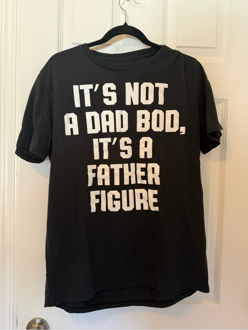 MAD Engine Black Short Sleeve Tee with White Slogan